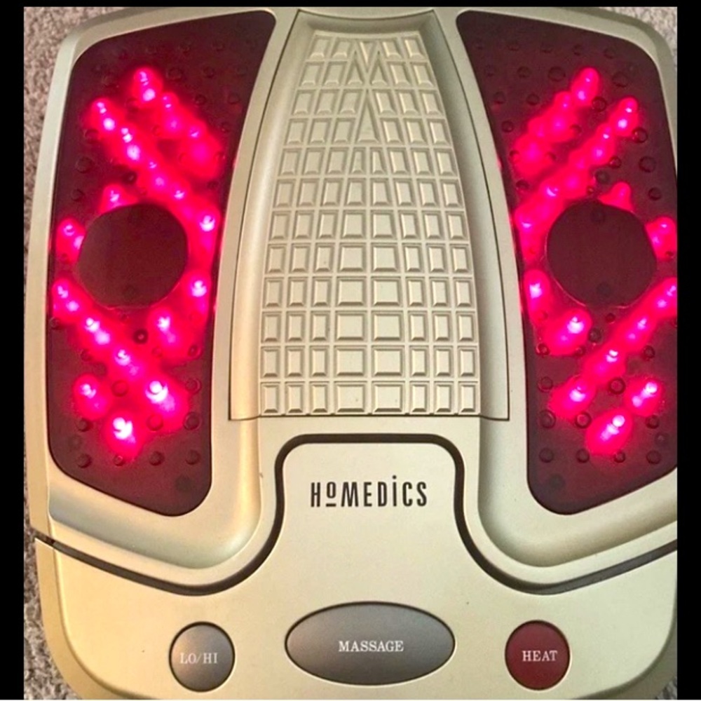 Homedic Foot Pro Ultra Heated 2 Speed Massager AK-3 Massage Spa Relax Disc. Ship